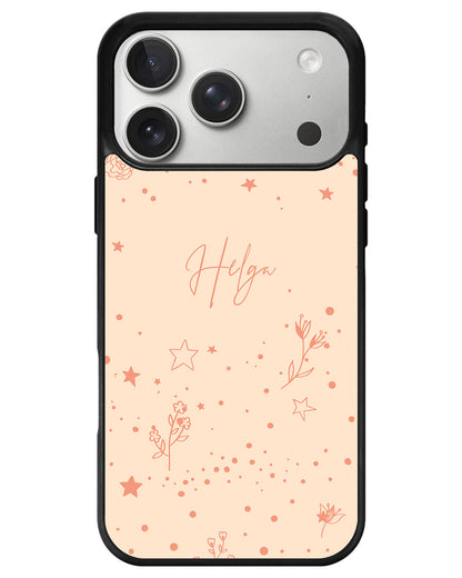 iPhone Avant-Gloss Grip Case - Coral Constellation
