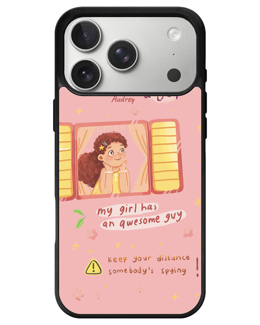 iPhone Avant-Gloss Grip Case - Crush Girl (Couple Case)