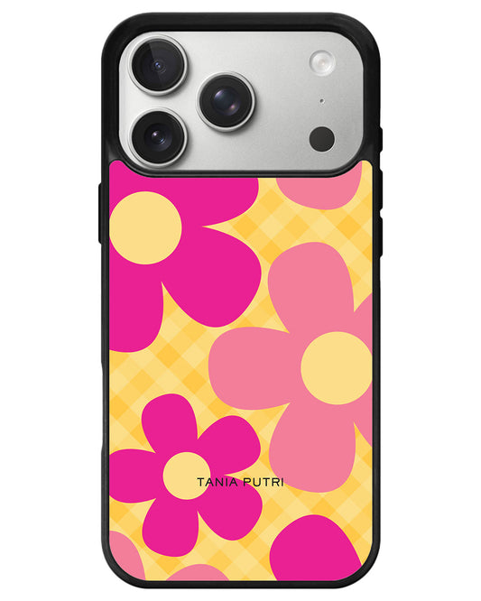 iPhone Avant-Gloss Grip Case - Daisy Delight