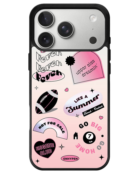 iPhone Avant-Gloss Grip Case - Enhypen Sticker Pack