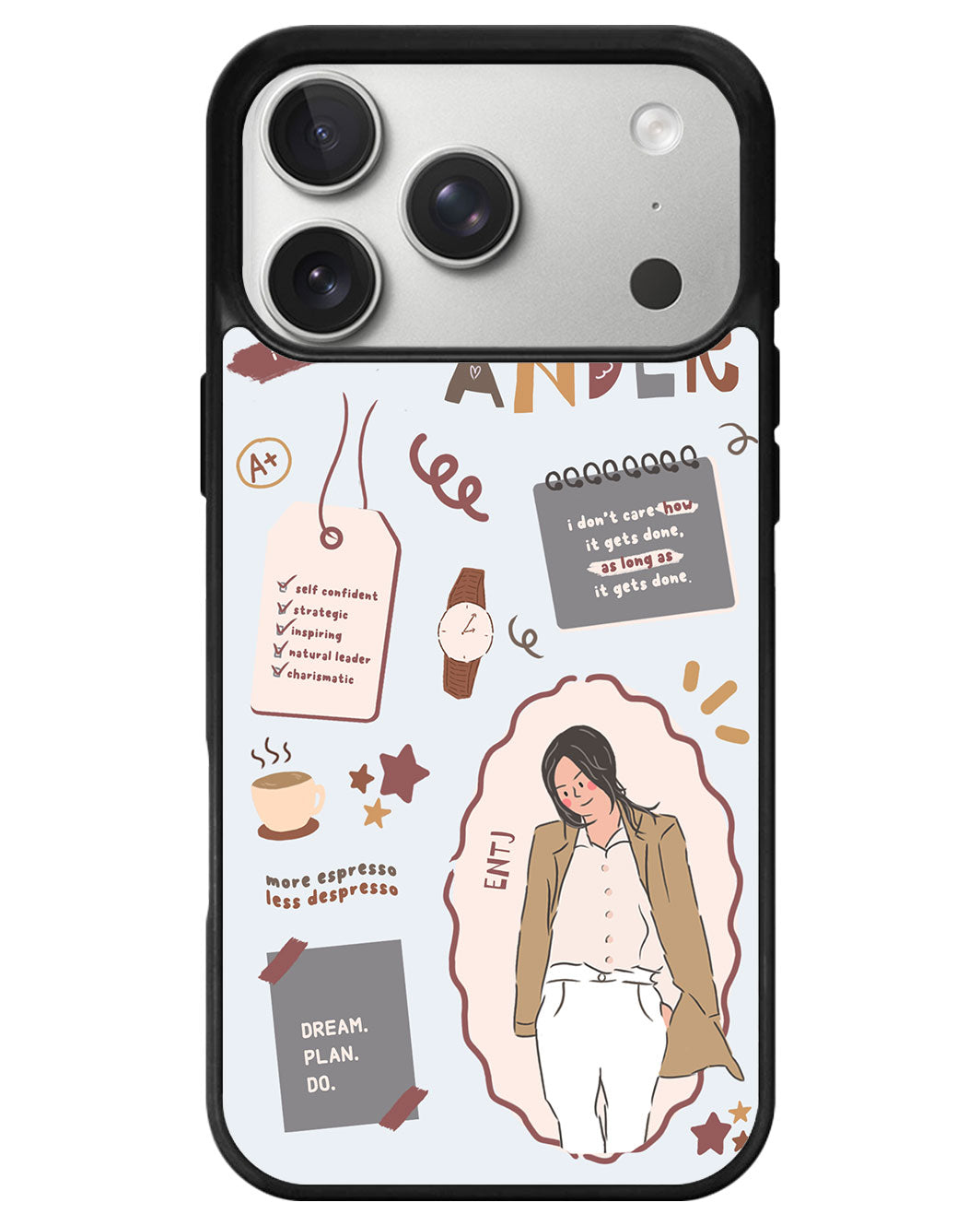 iPhone Avant-Gloss Grip Case - ENTJ