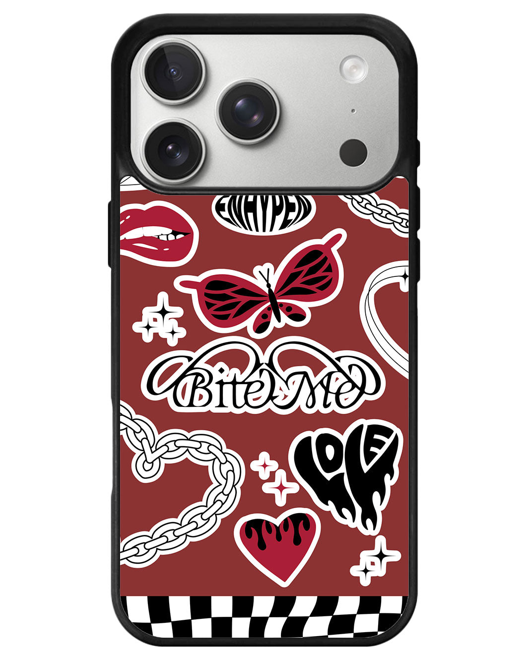 iPhone Avant-Gloss Grip Case - Enhypen Bite Me