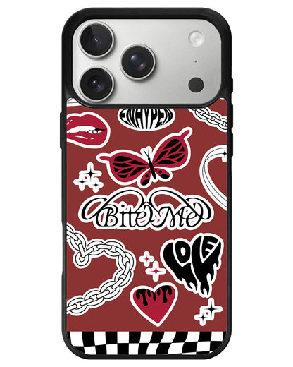 iPhone Avant-Gloss Grip Case - Enhypen Bite Me