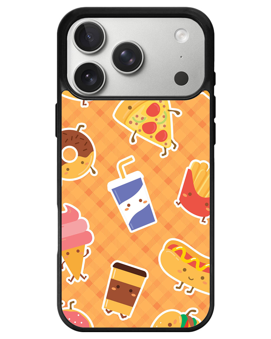 iPhone Avant-Gloss Grip Case - Fast Foodies