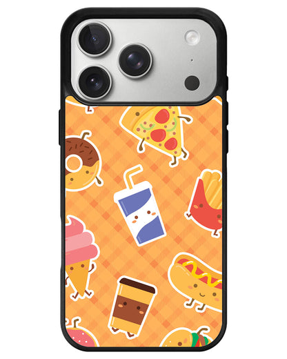 iPhone Avant-Gloss Grip Case - Fast Foodies