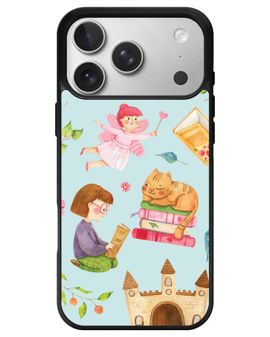 iPhone Avant-Gloss Grip Case - Fairy Cat
