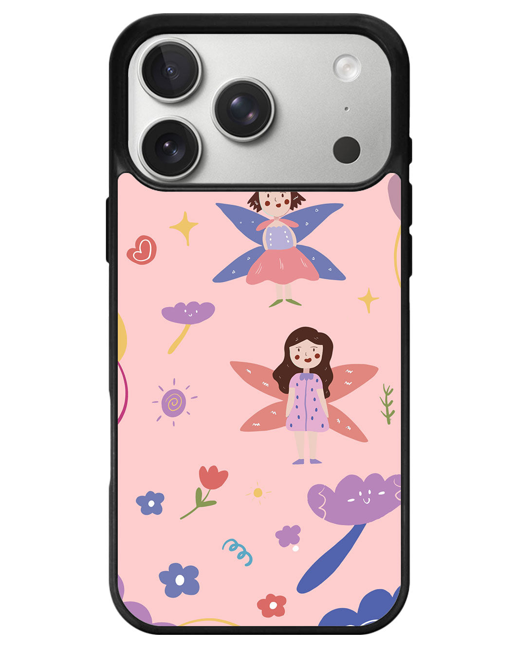 iPhone Avant-Gloss Grip Case - Fairy Pattern