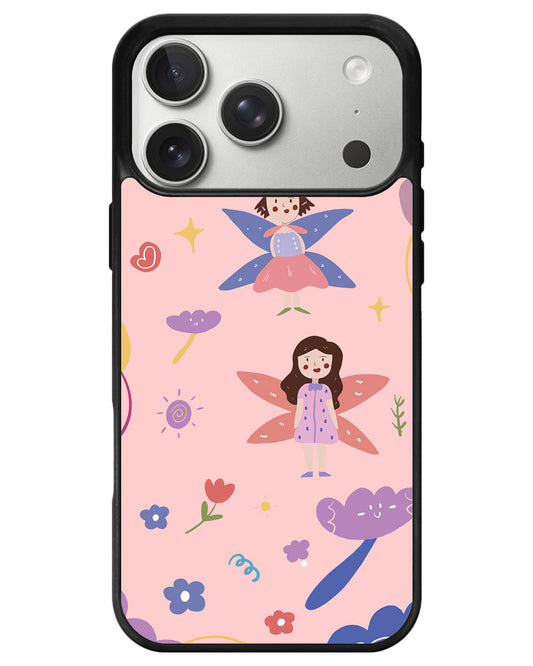 iPhone Avant-Gloss Grip Case - Fairy Pattern