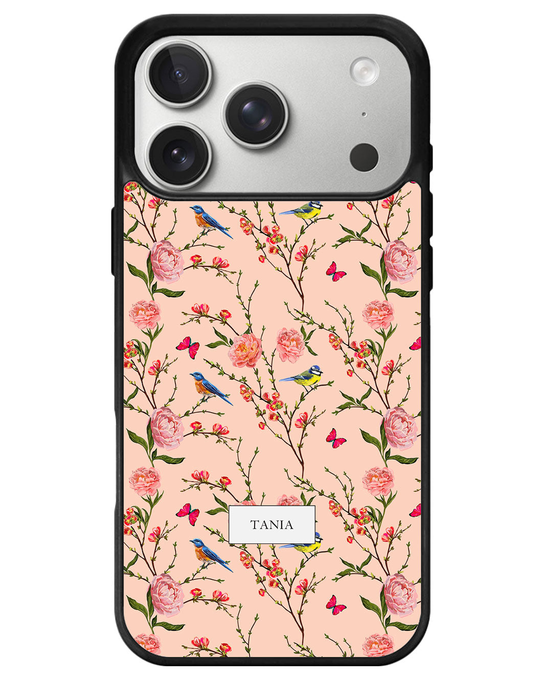 iPhone Avant-Gloss Grip Case - Flora Gardenia