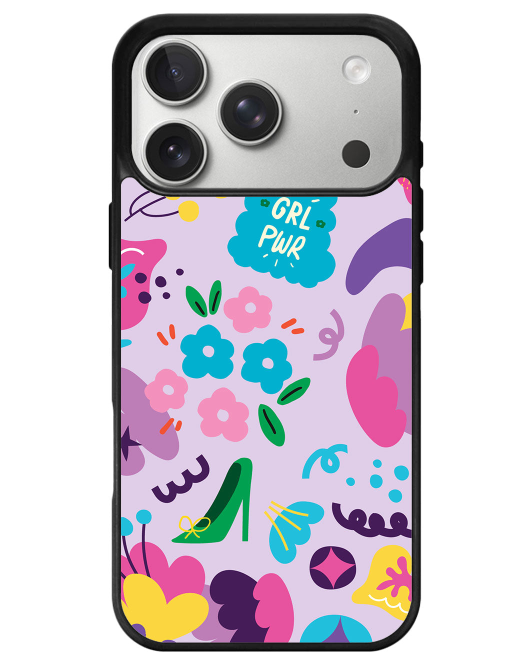 iPhone Avant-Gloss Grip Case - Girl Power 1.0