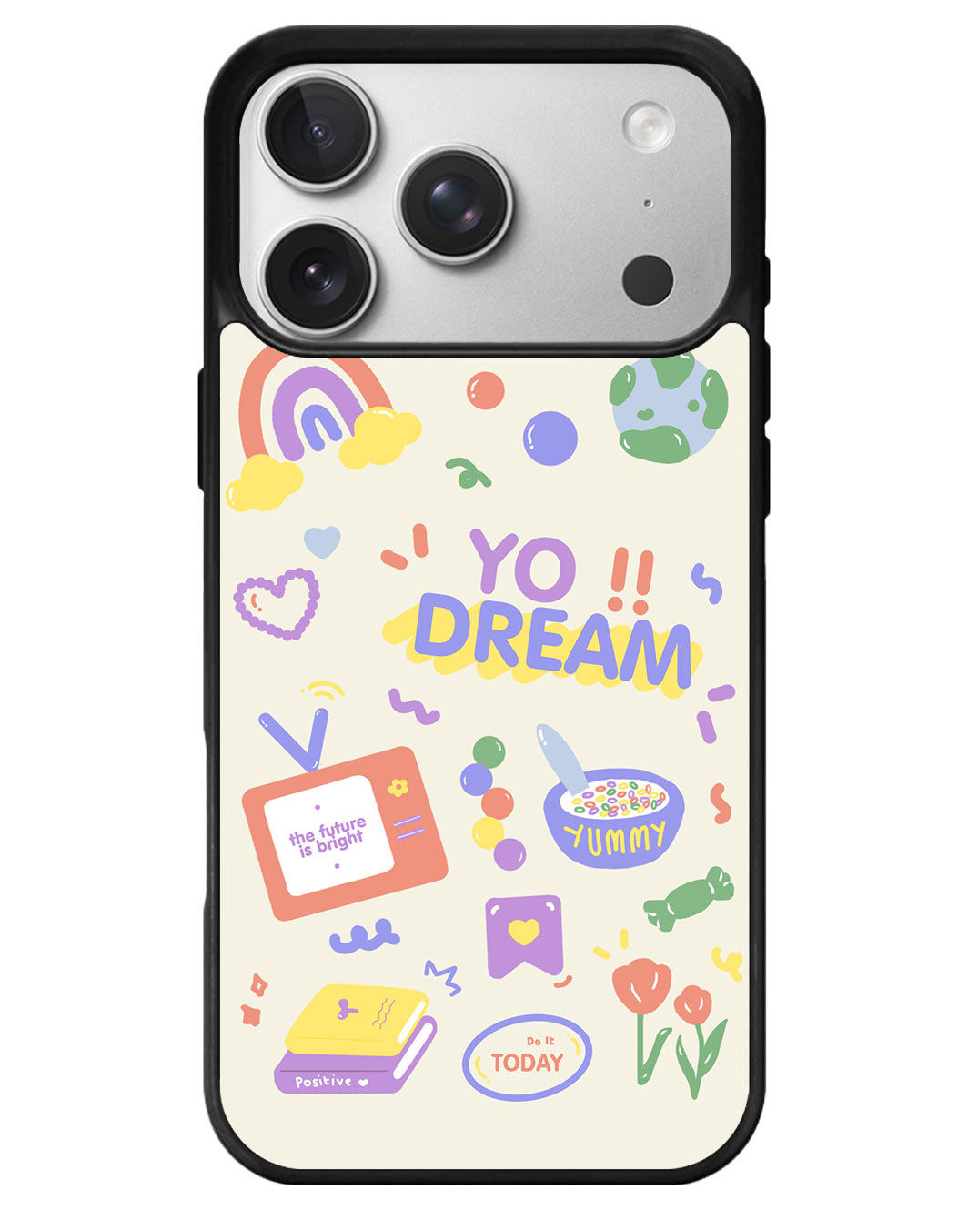 iPhone Avant-Gloss Grip Case - Hello Future