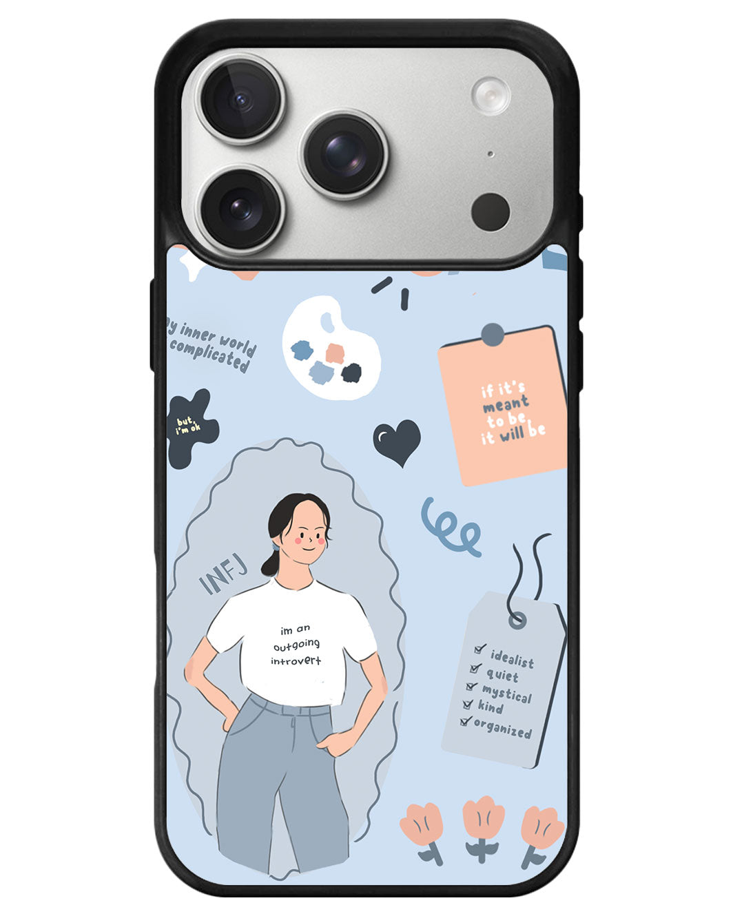 iPhone Avant-Gloss Grip Case - INFJ