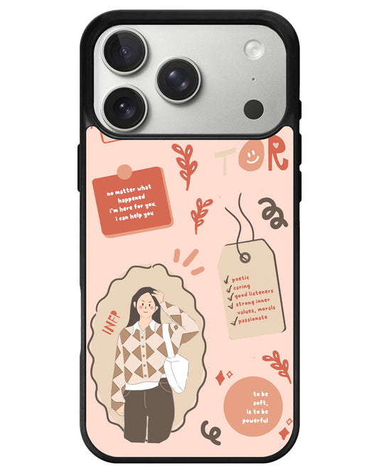 iPhone Avant-Gloss Grip Case - INFP