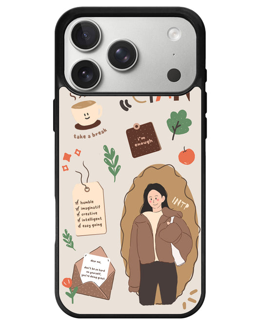 iPhone Avant-Gloss Grip Case - INTP