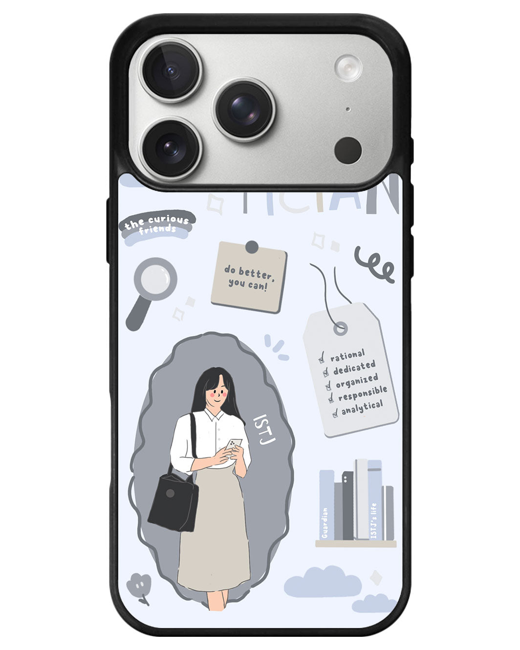 iPhone Avant-Gloss Grip Case - ISTJ