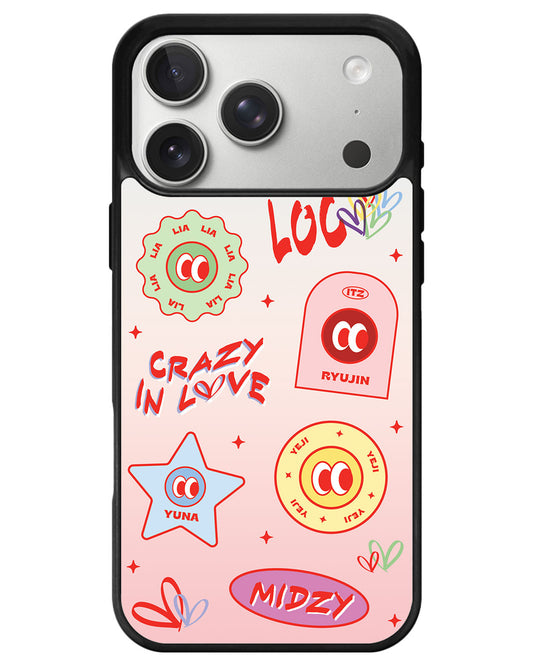 iPhone Avant-Gloss Grip Case - ITZY Sticker Pack