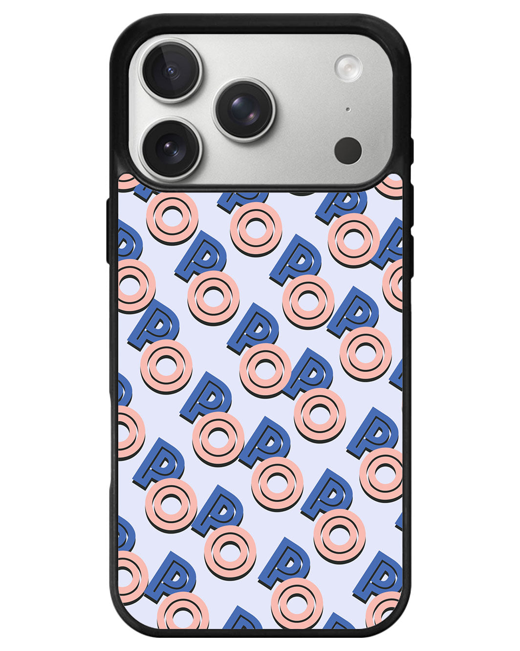 iPhone Avant-Gloss Grip Case - Initial Monogram 1.0