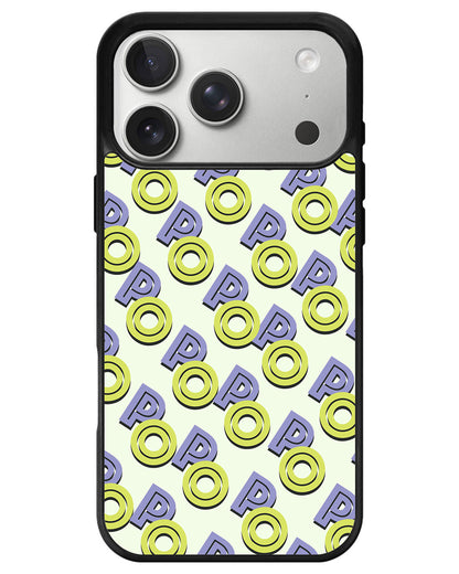 iPhone Avant-Gloss Grip Case - Initial Monogram 2.0