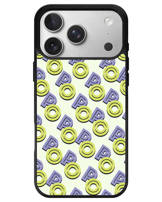 iPhone Avant-Gloss Grip Case - Initial Monogram 2.0