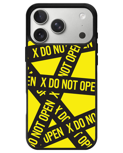 iPhone Avant-Gloss Grip Case - Do Not Open 1.0