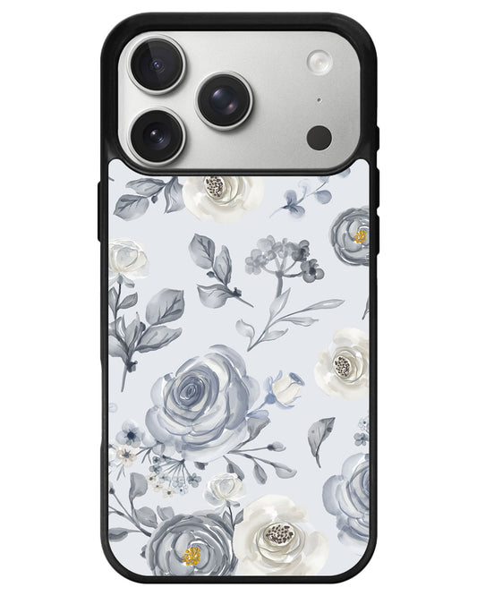 iPhone Avant-Gloss Grip Case - Blue Rose