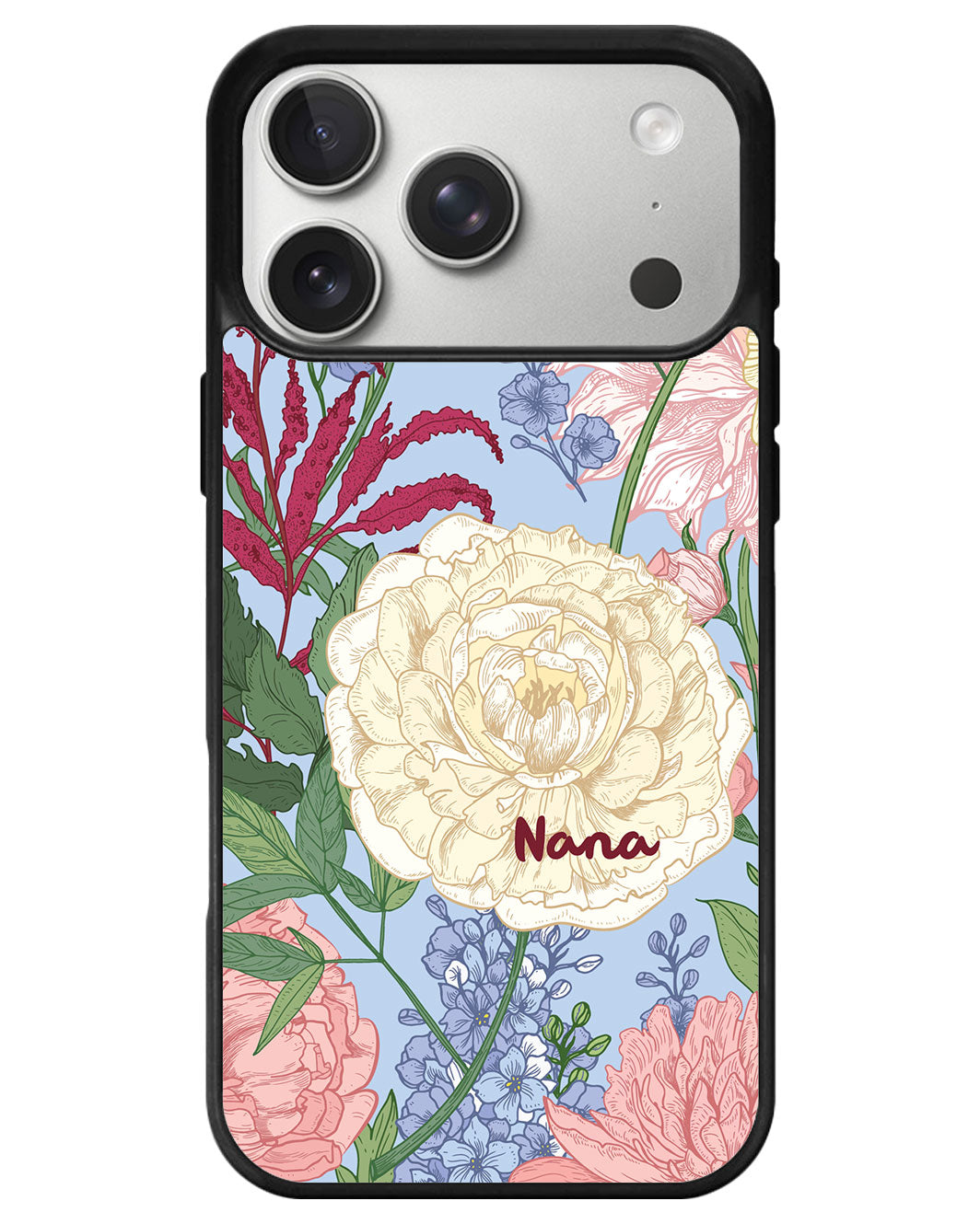 iPhone Avant-Gloss Grip Case - July Delphinium
