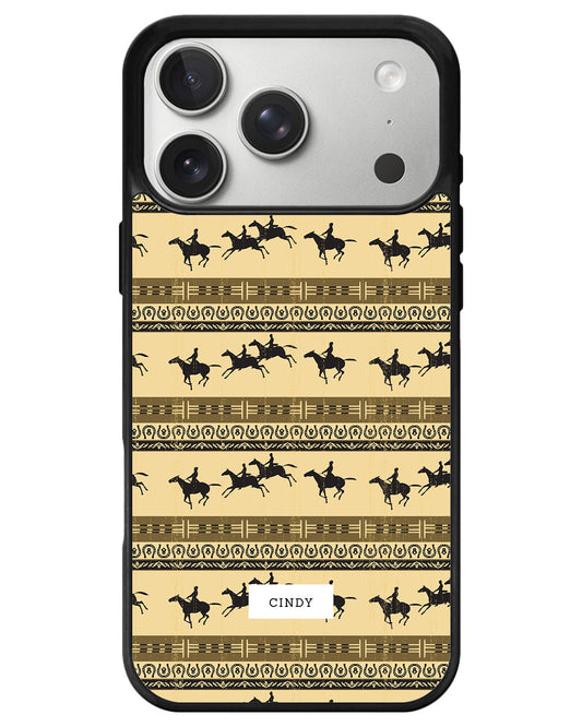 iPhone Avant-Gloss Grip Case - Le Hippodrome