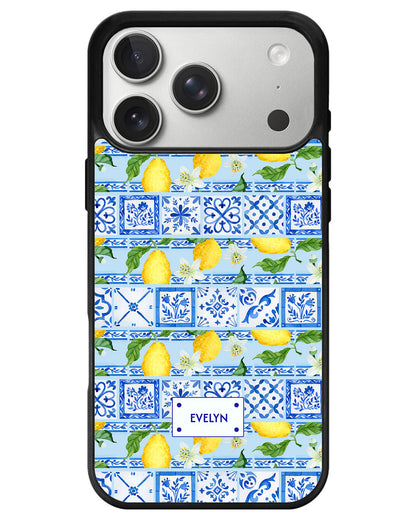 iPhone Avant-Gloss Grip Case - Majolica Firenze