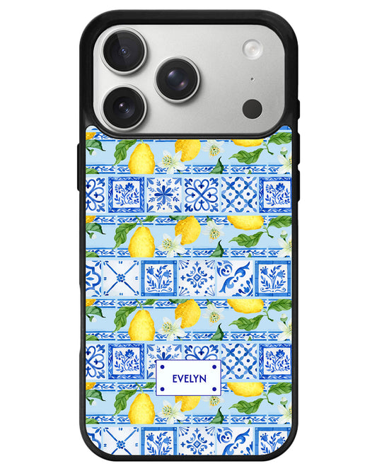 iPhone Avant-Gloss Grip Case - Majolica Firenze