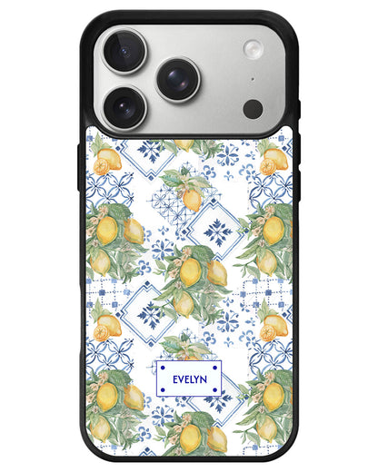 iPhone Avant-Gloss Grip Case - Majolica Romana
