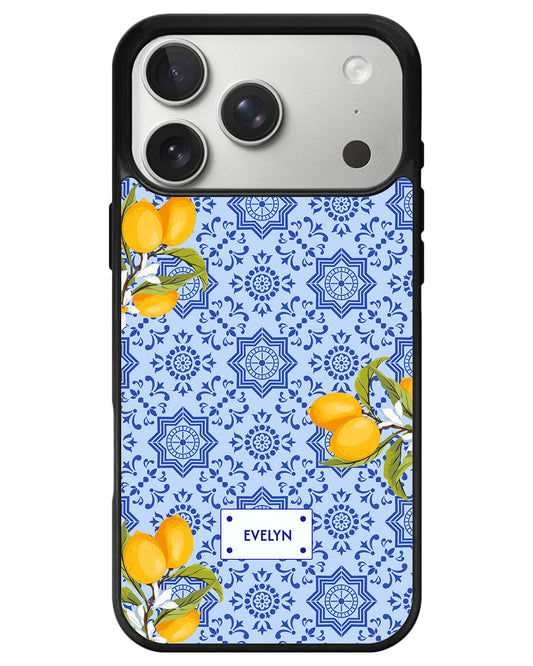 iPhone Avant-Gloss Grip Case - Majolica Sicily