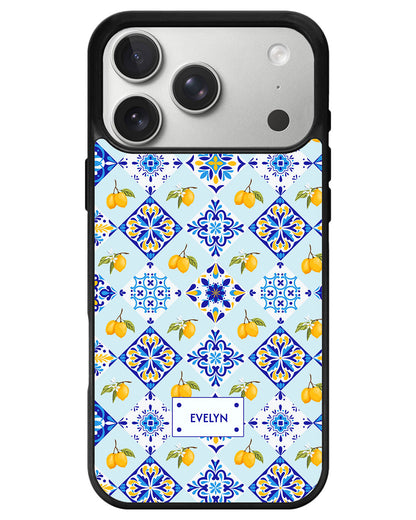 iPhone Avant-Gloss Grip Case - Majolica Tuscany