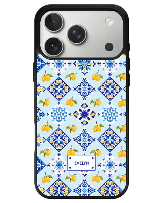 iPhone Avant-Gloss Grip Case - Majolica Tuscany
