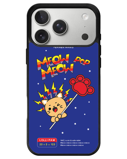 iPhone Avant-Gloss Grip Case - Meow Pop 2.0