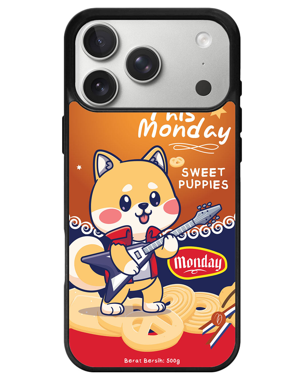 iPhone Avant-Gloss Grip Case - Monday