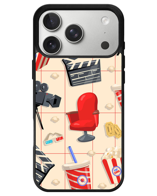 iPhone Avant-Gloss Grip Case - Movie Night