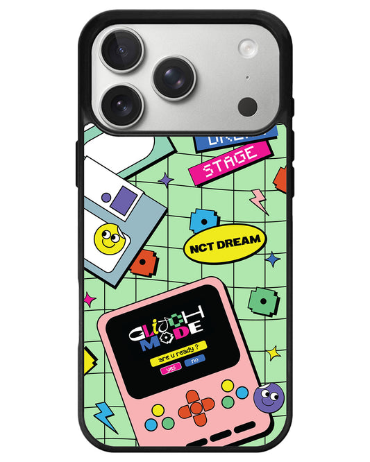 iPhone Avant-Gloss Grip Case - NCT Glitch Mode