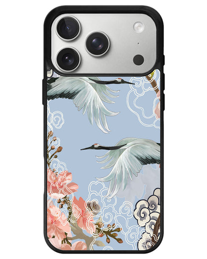 iPhone Avant-Gloss Grip Case - Oil Painting Birds