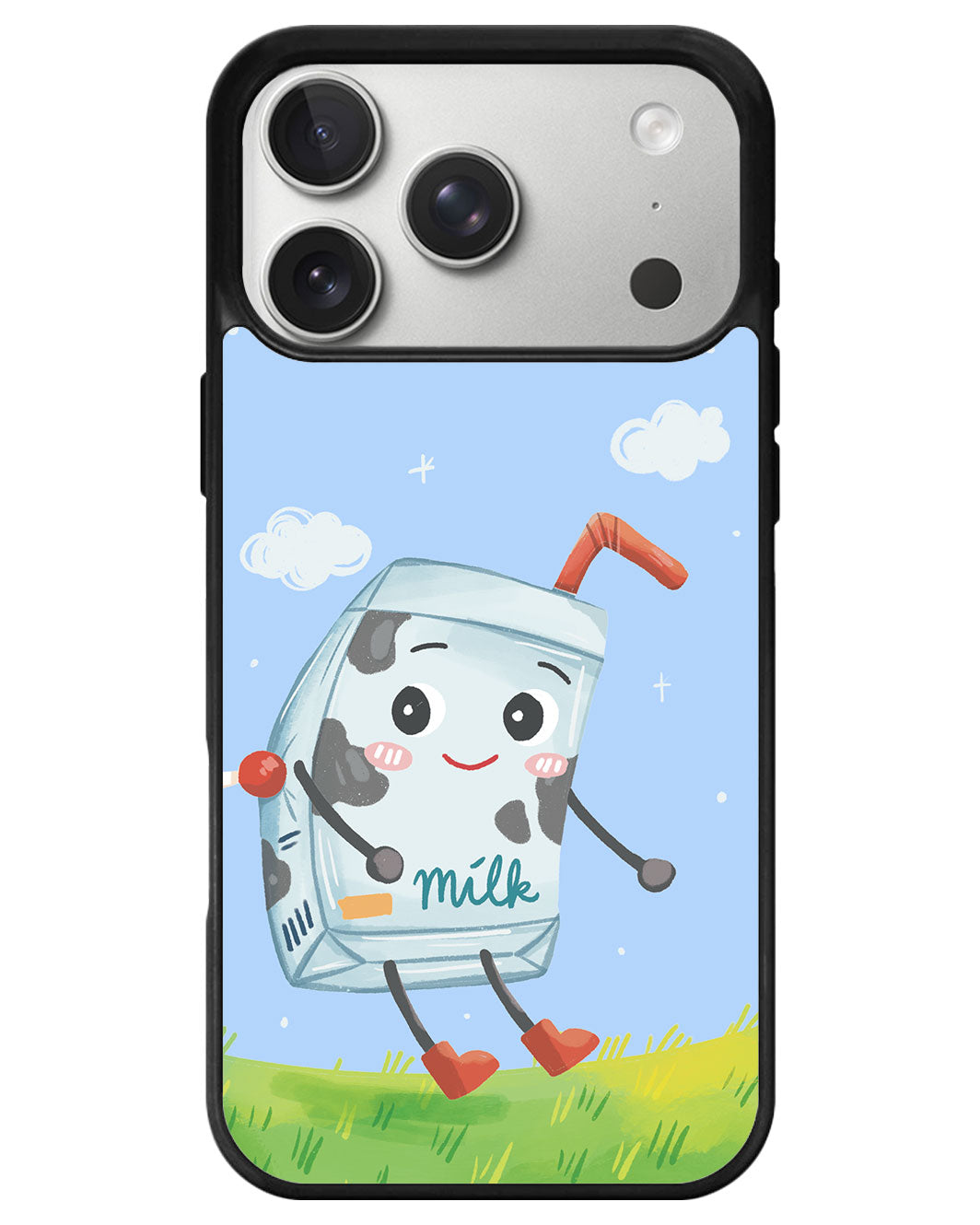 iPhone Avant-Gloss Grip Case - Milk to My Cookies (Couple Case)