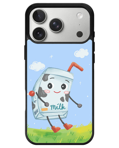 iPhone Avant-Gloss Grip Case - Milk to My Cookies (Couple Case)