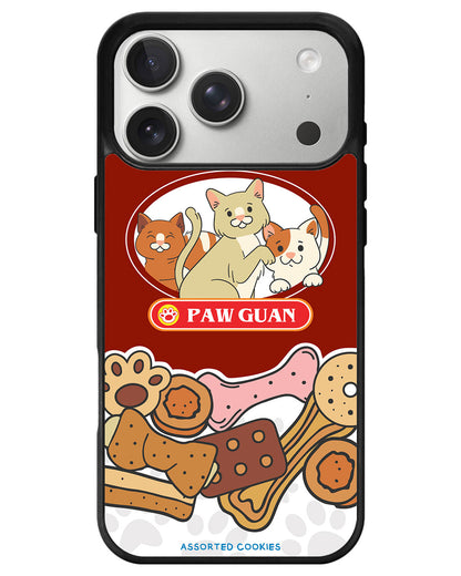 iPhone Avant-Gloss Grip Case - Pawguan Cat