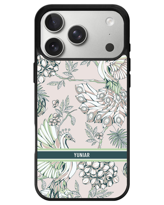 iPhone Avant-Gloss Grip Case - Peacock 4.0