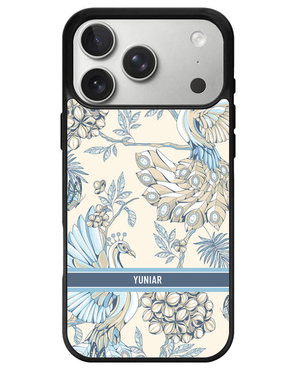 iPhone Avant-Gloss Grip Case - Peacock 5.0