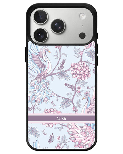 iPhone Avant-Gloss Grip Case - Peacock 2.0 Blue