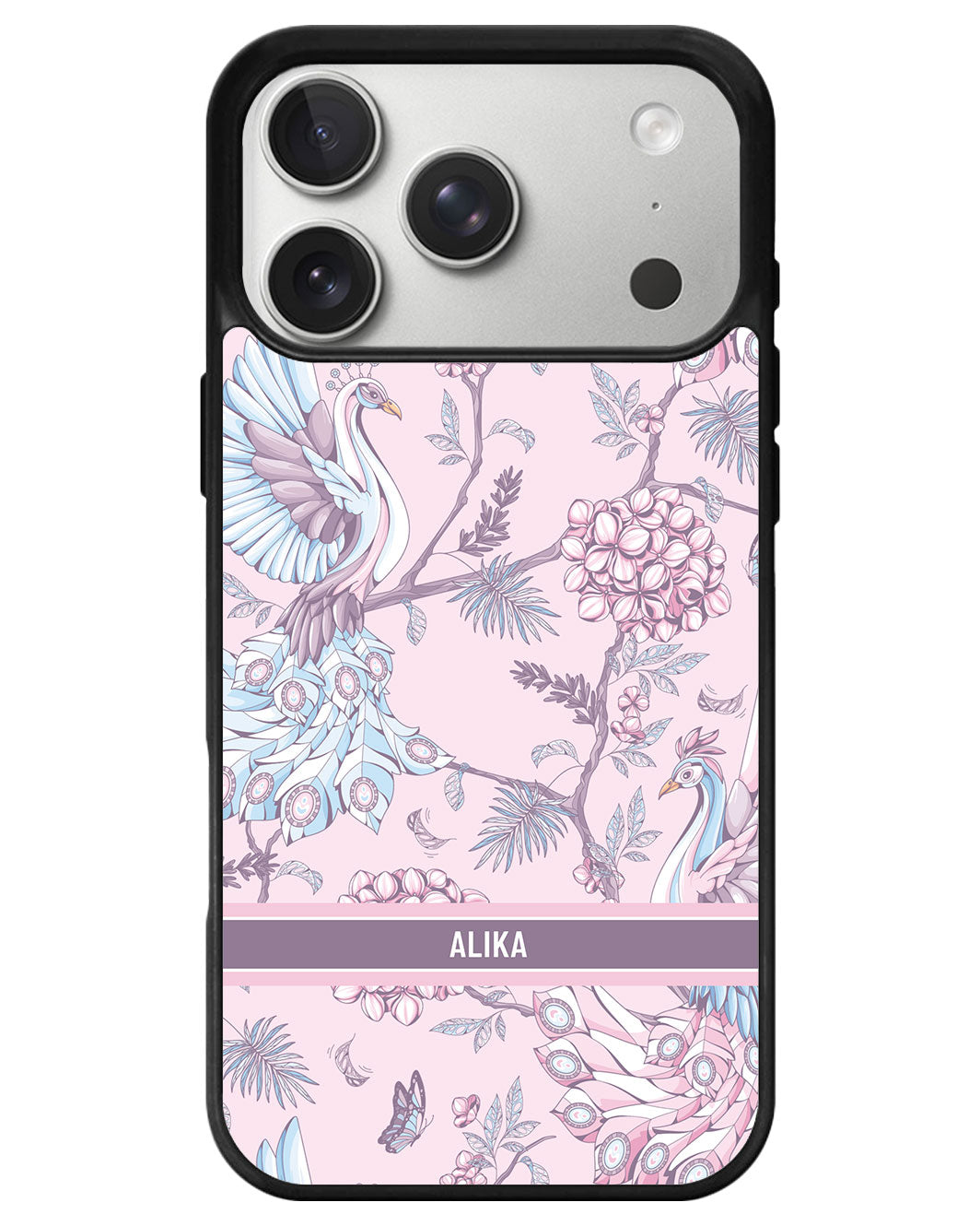 iPhone Avant-Gloss Grip Case - Peacock 2.0 Pink