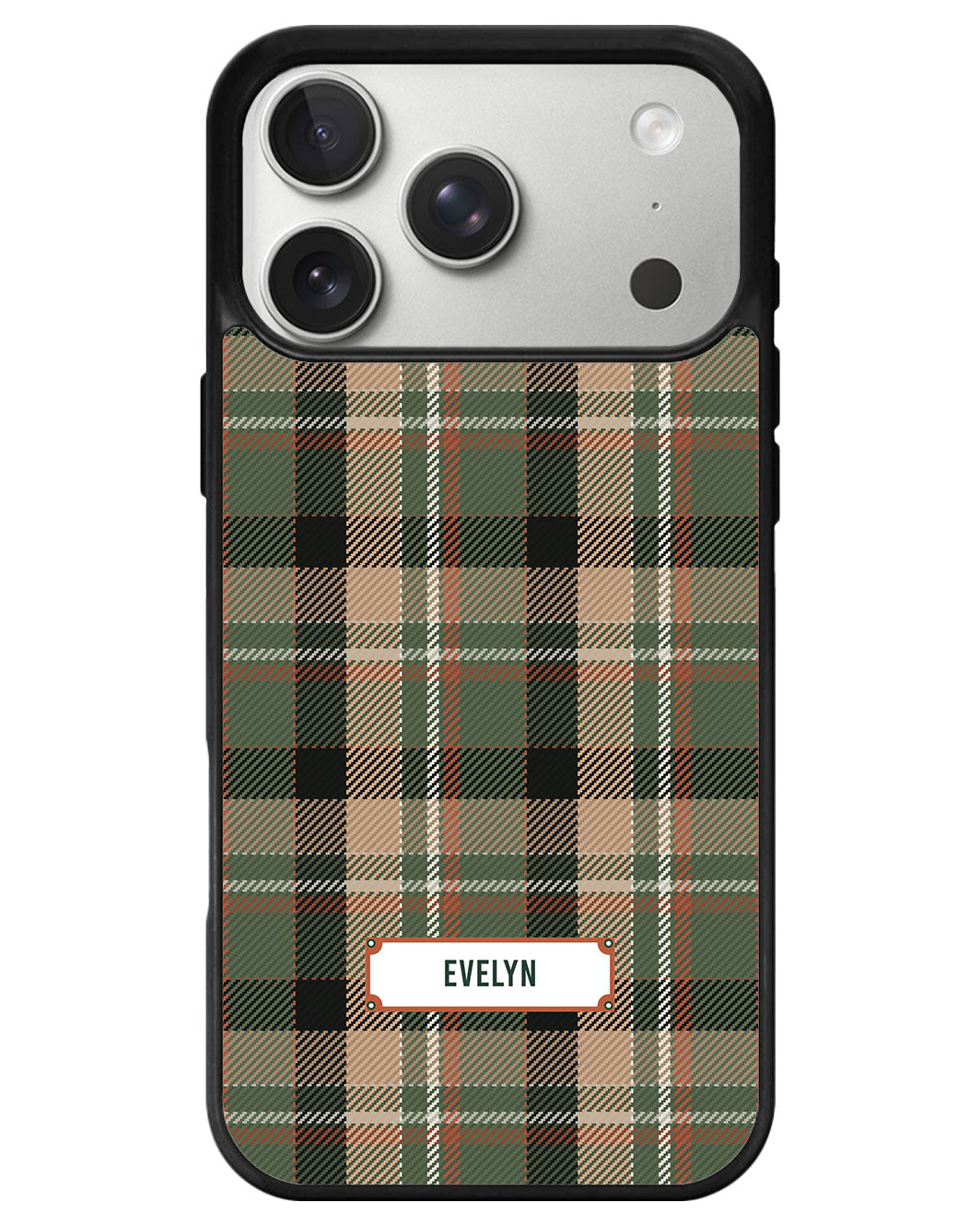 iPhone Avant-Gloss Grip Case - Peppermint Tartan