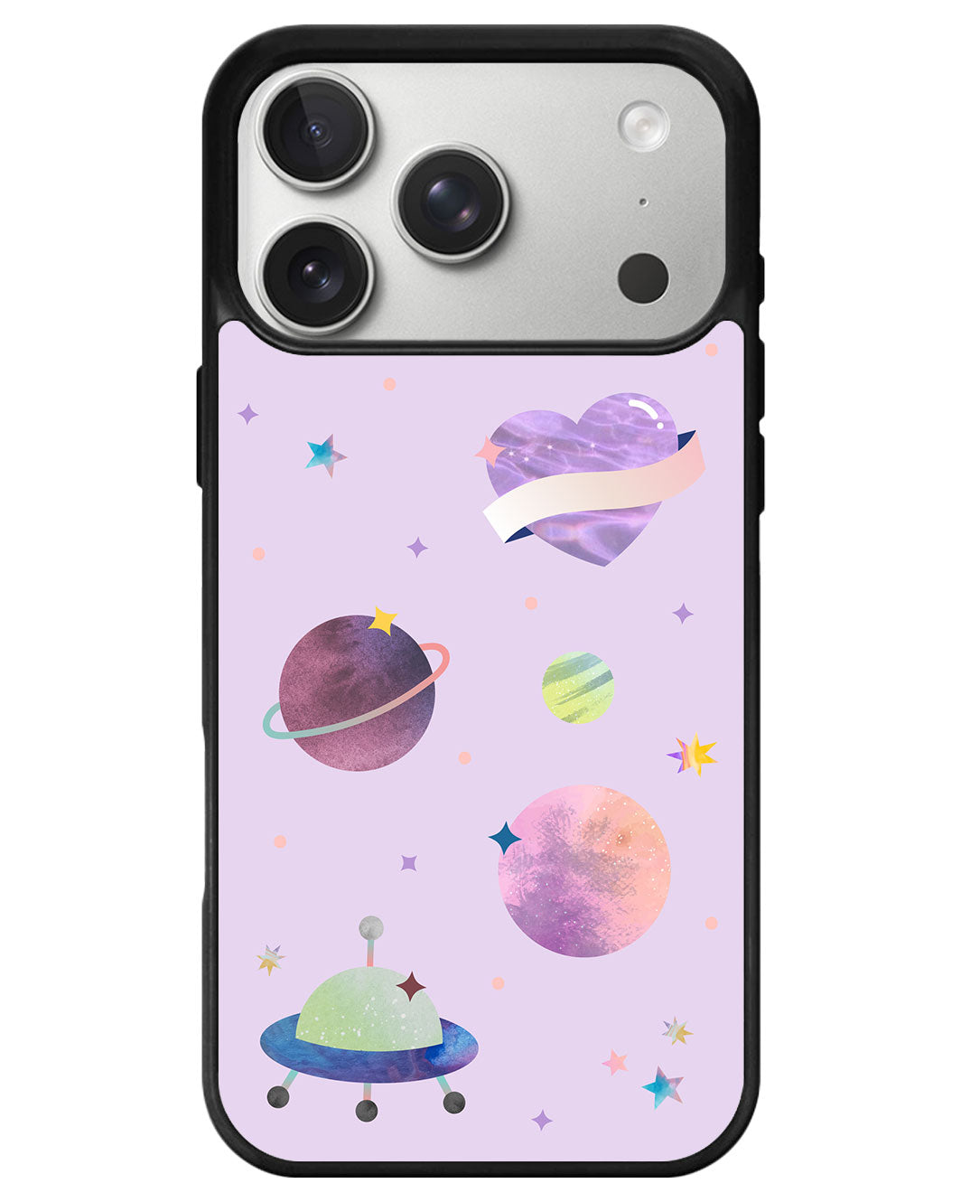 iPhone Avant-Gloss Grip Case - Pink Planet