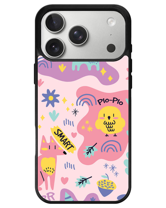 iPhone Avant-Gloss Grip Case - Pio n Friends