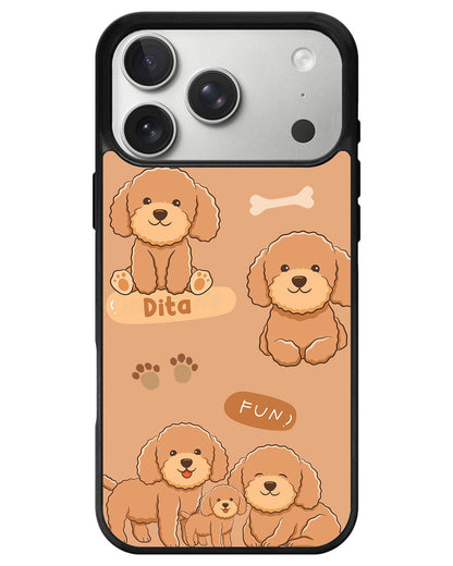 iPhone Avant-Gloss Grip Case - Poodle Squad 4.0