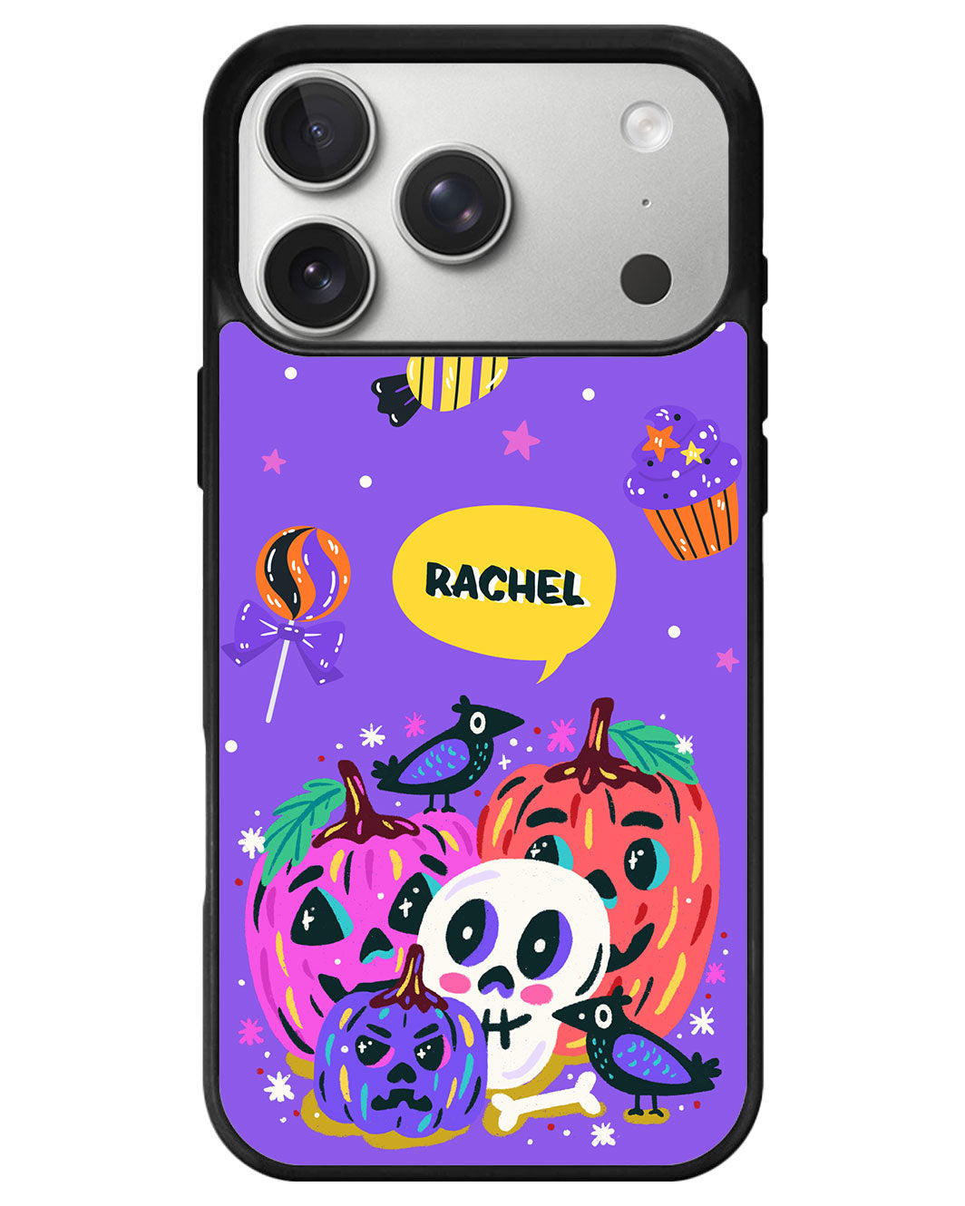 iPhone Avant-Gloss Grip Case - Pumpkin Monster